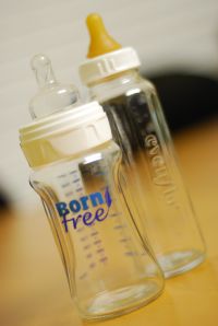 Evenflo and BornFree Glass Bottles